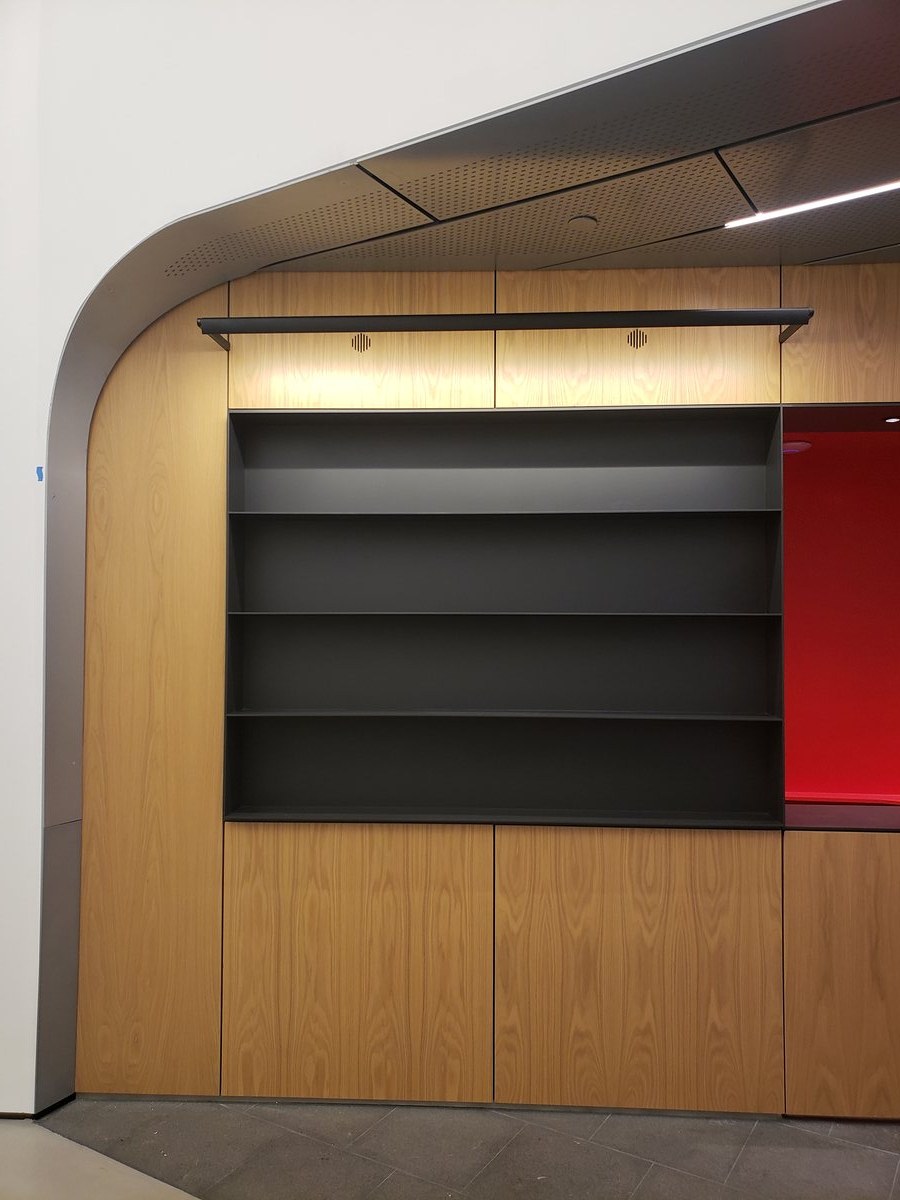 Interior millwork detail